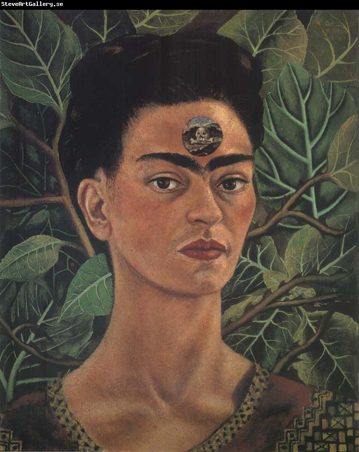 Frida Kahlo Thinking about death